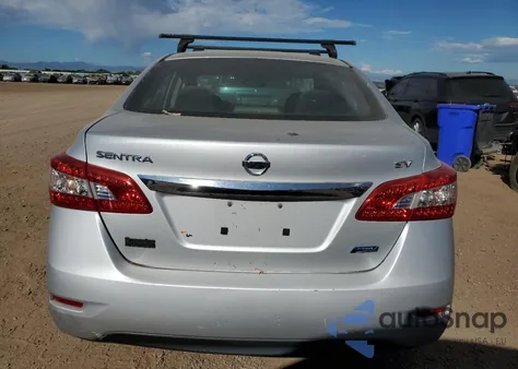 2013 Nissan Sentra S из США, поврежденный, VIN 3N1AB7AP3DL686307